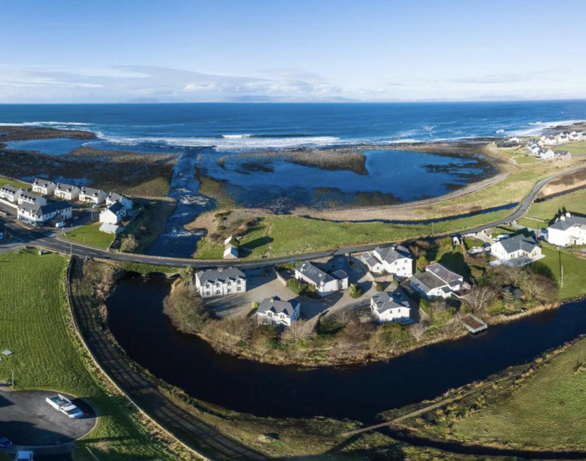 Beautiful Coastal House At The Drowes Rivermouth Bundoran Eksteriør billede